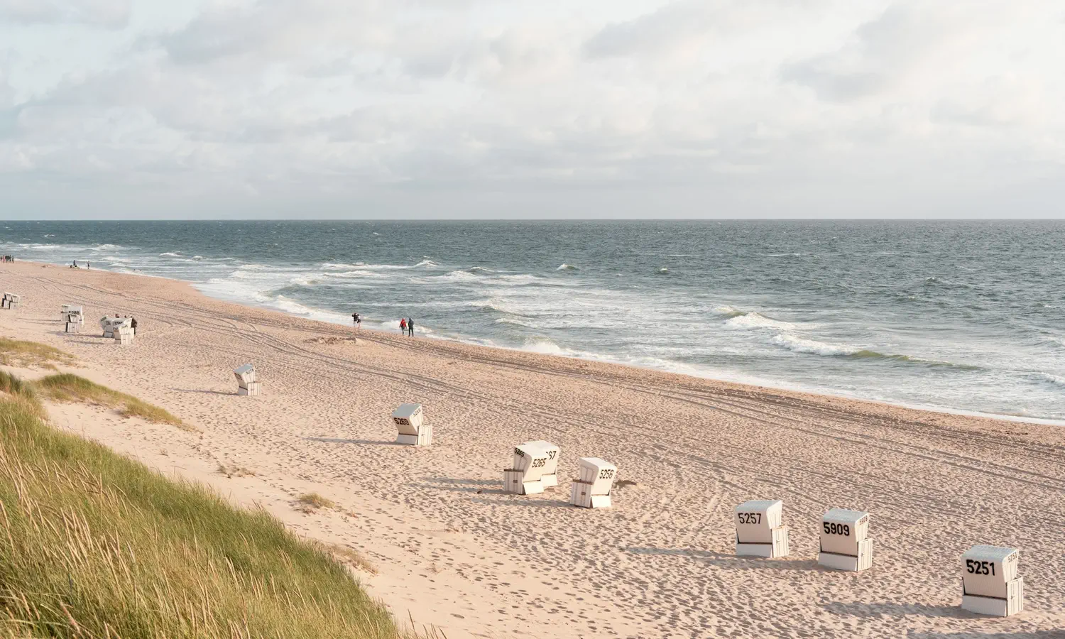 Gespräche im Strandkorb auf Sylt
